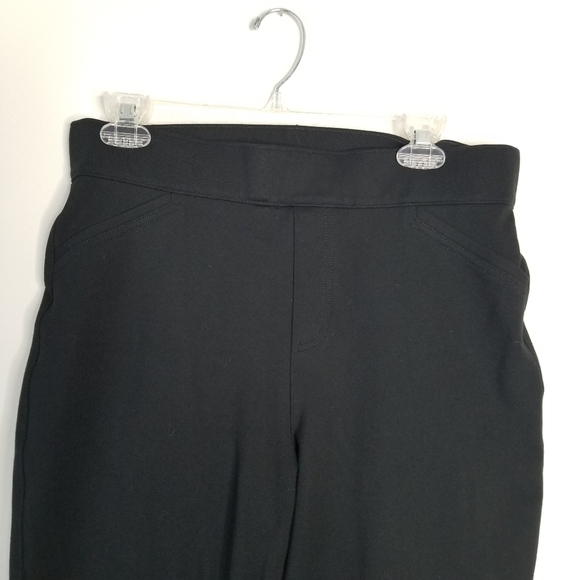 Spanx The Perfect Black Ankle Backseam Skinny Pant Size XL Slimming Stretch - Picture 12 of 15